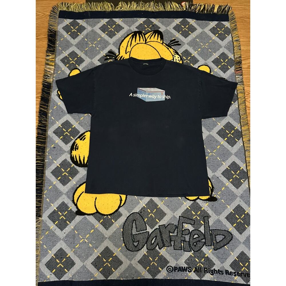 Vintage Y2K USPS Flat Rate Boxes Graphic T-Shirt